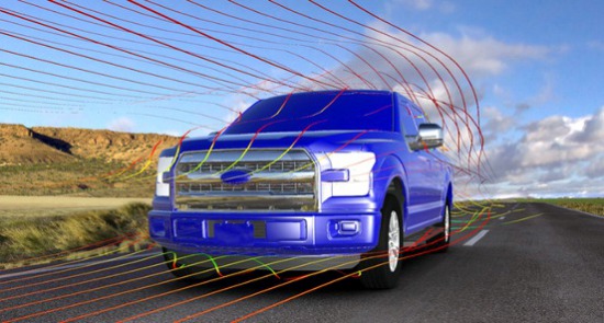 氣動美感提升 福特2015款F-150皮卡細節(jié)