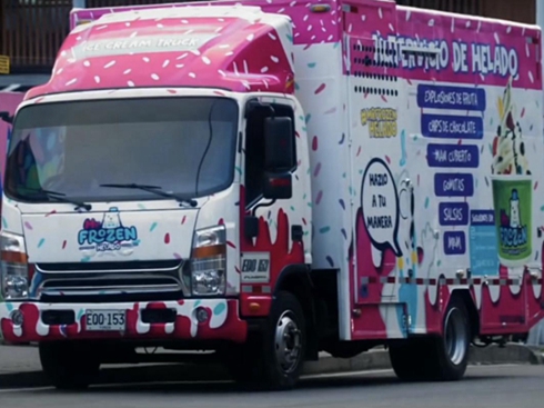 辭職創(chuàng)業(yè)經(jīng)營流動(dòng)冰淇淋車,江淮1卡國際帥鈴圓她“自由”夢