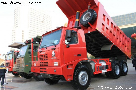 適合礦區(qū)  重汽與本鋼聯(lián)合開發(fā)重卡